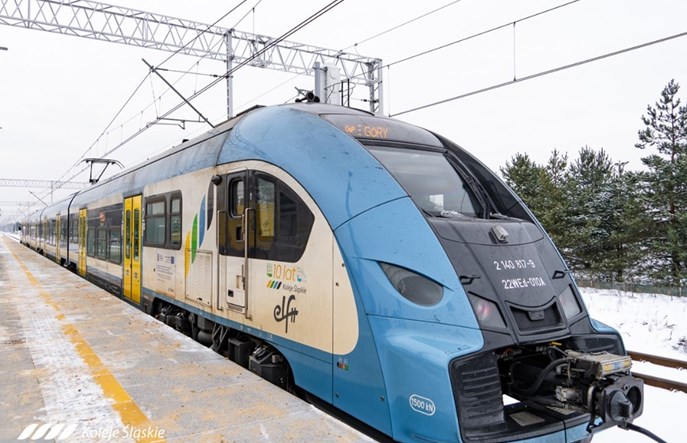 Blisko 35 tys pasażerów w pociągach KŚ przez Pyrzowice Airport Rynek