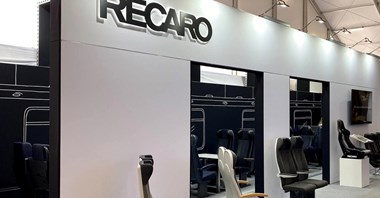 RECARO Rail z fotelem Luna dla Deutsche Bahn