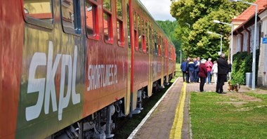SKPL: W grudniu ruszą komercyjne pociągi do Chyrowa 