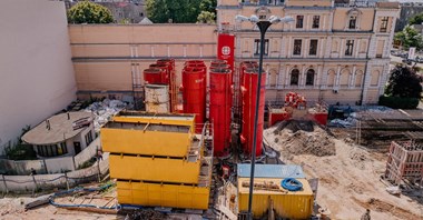 Łódź: TBM Katarzyna znów drąży tunel