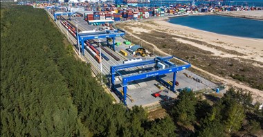 Baltic Hub zwiększył zdolności przeładunkowe kontenerów na wagony kolejowe