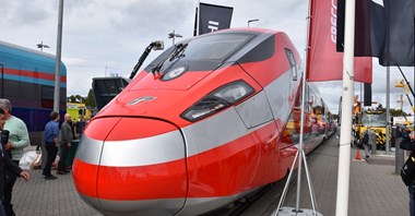 ETR 1000 z Hitachi na InnoTrans 2024, czyli włoska elegancja [zdjęcia]