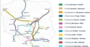 Nowy rozkład jazdy i nowe pociągi na grafikach PKP Intercity