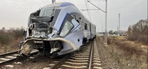 Nowa Sucha. Ciężarówka wjechała przed pociąg PKP Intercity [aktualizacja]