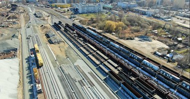 Towarów na kolei mniej niż rok wcześniej