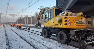 Łódź: Prace PKP PLK na linii 541